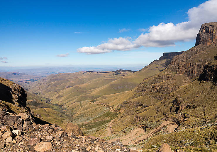 Sani Pass (Afrique du Sud, Lesotho)