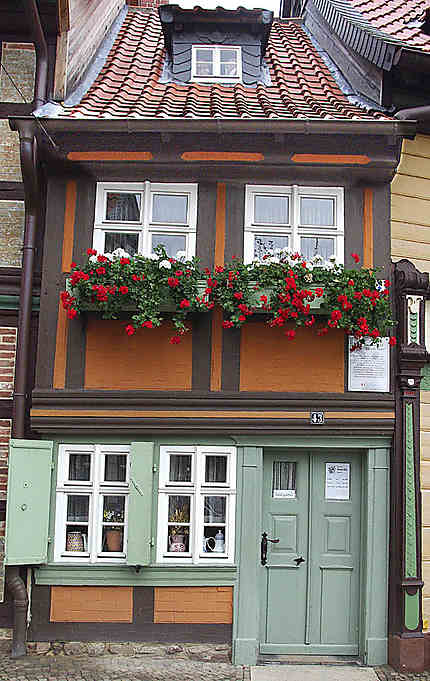 La plus petite maison à Wernigerode