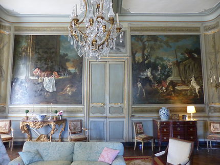 Salon décoré par Jean-Baptiste Oudry