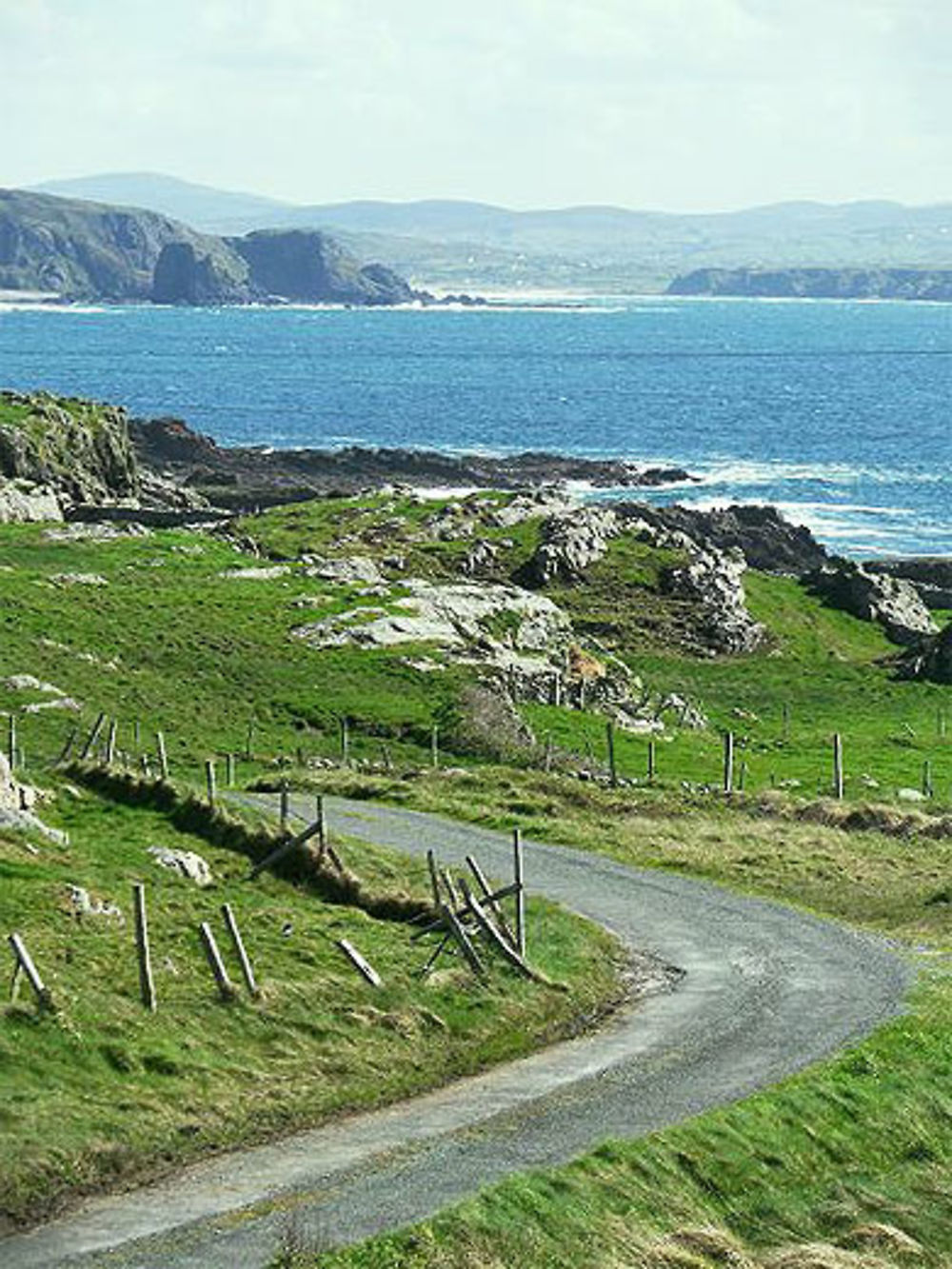 Malin Head, vert et bleu irlandais