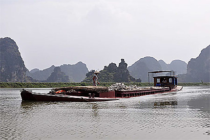 Péniche de transport 