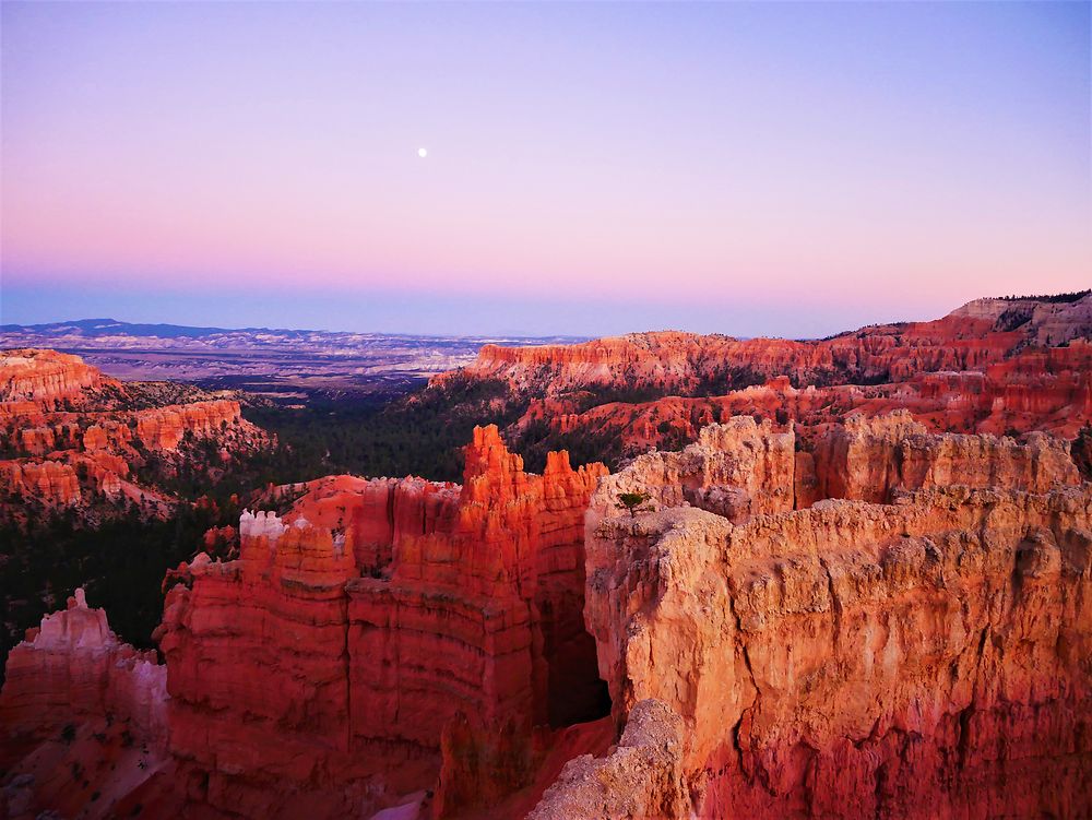 Sunset à Bryce Canyon