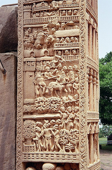 Sanchi détail Sanchi détail