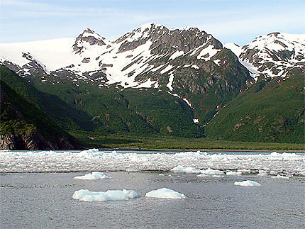 Glaciers en longeant la péninsule de KenaÏ