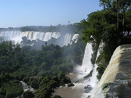 Chutes d'Iguazu, circuit supérieur