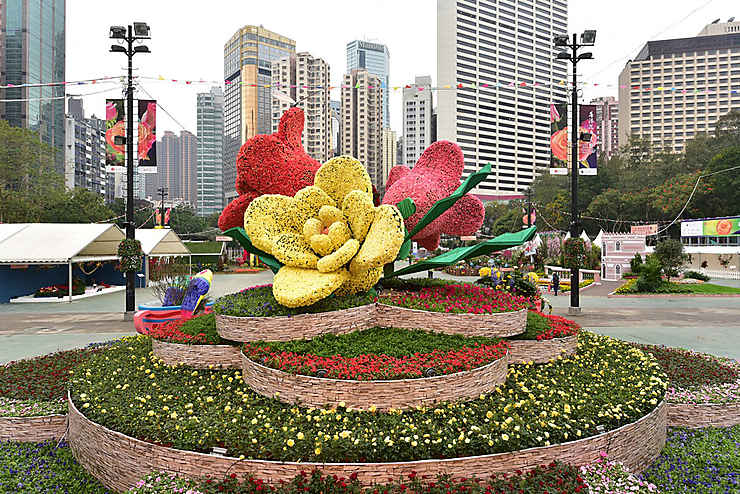 Hong Kong Flower Show au Victoria Park