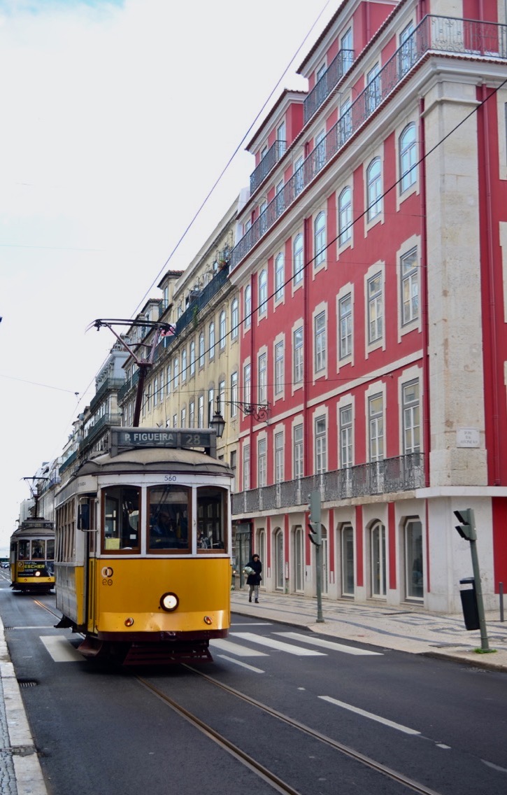 Tram 28 à Lisbonne