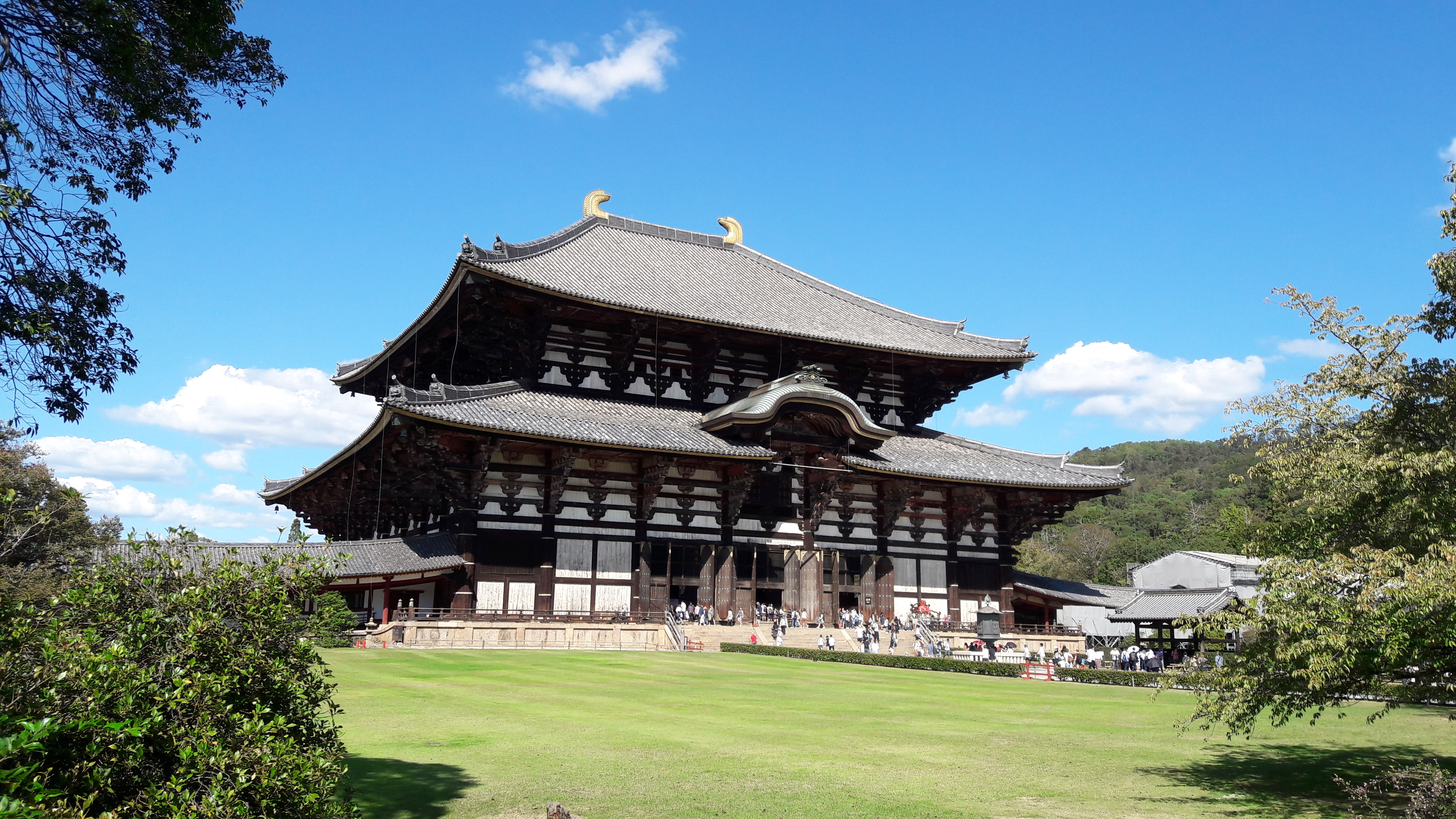 Pavillon du temple Todaiji, Nara Pavillon du temple Todaiji, Nara