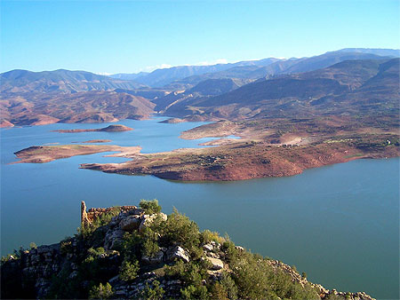 Lac De Bin El Ouidane : Lacs : Bin-el-Ouidane : Moyen Atlas : Maroc ...