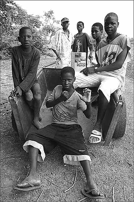 Enfants Burkinabés