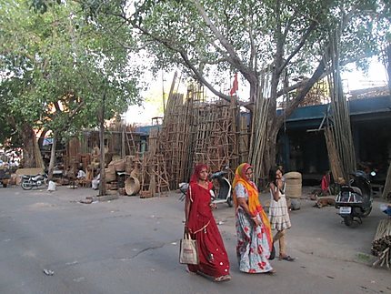 Promenede au marché de Jodhpur