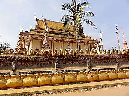 Un temple bouddhique récent