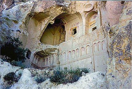 Eglise troglodyte en cappadoce