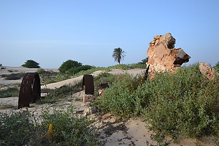 Ruines de la Fabrica de tijolo à Praia de Chaves