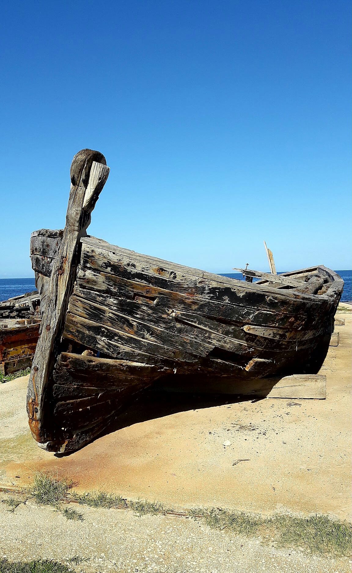 Ancien thonier de Bonagia Ancien thonier de Bonagia