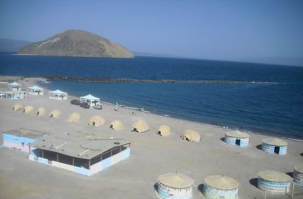 Plage de Goubet à Djibouti
