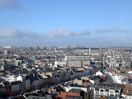 Vue panoramique de Bruxelles 