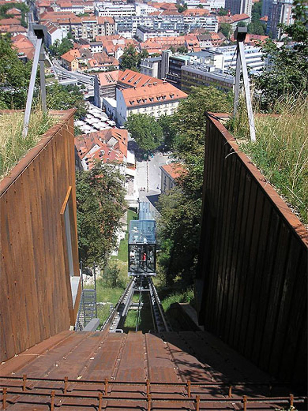 Le funiculaire du château