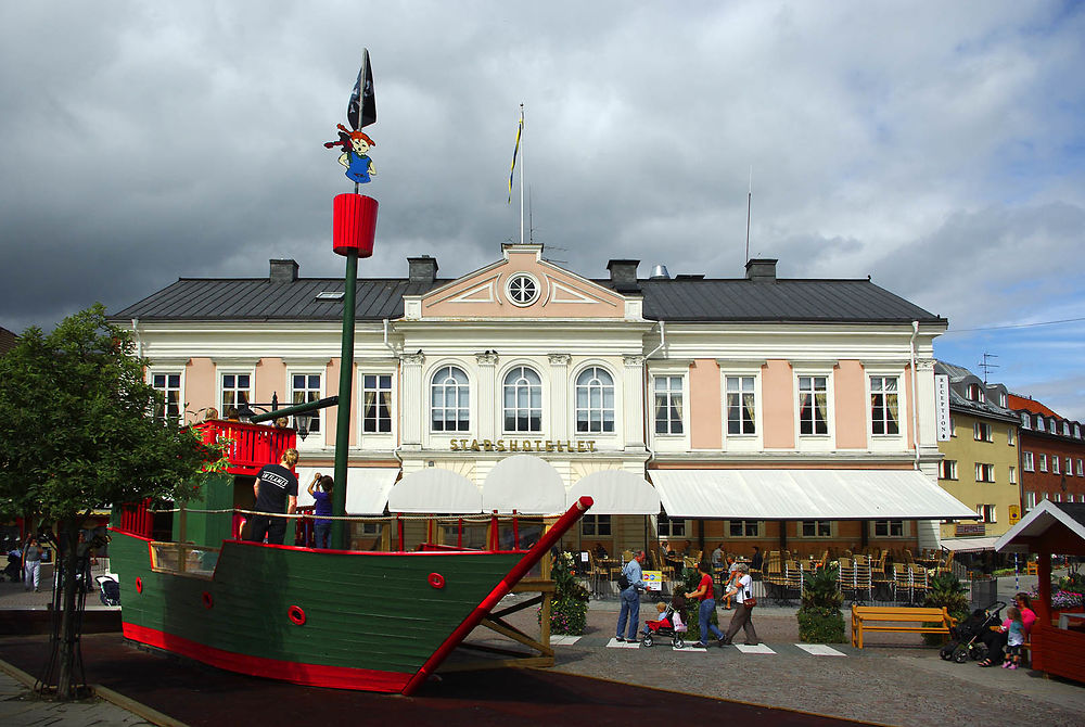 L'hôtel de ville de Vimmerby