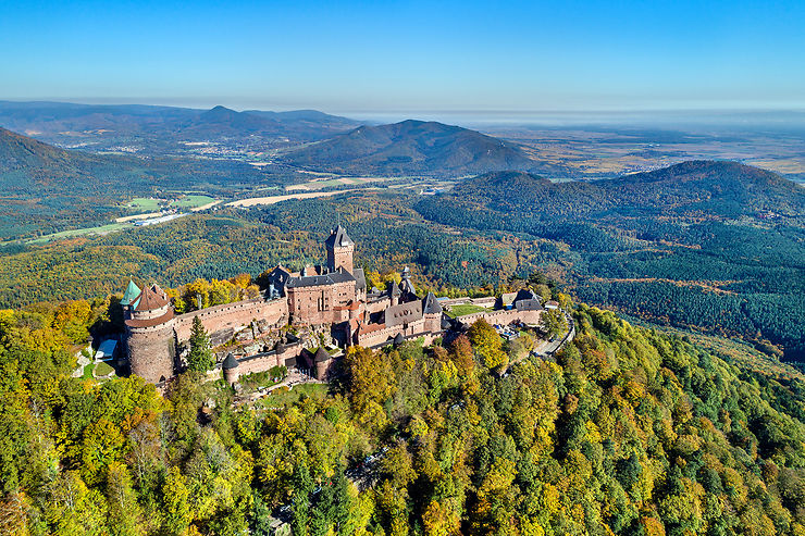 Le château du Haut-Koenigsbourg, icône alsacienne