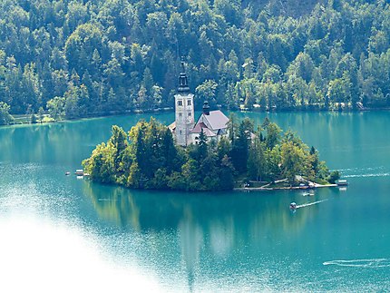 Eglise de Bled - Lac de Bled
