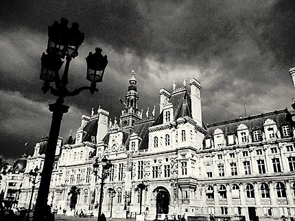 Façade de l' l'hôtel de Ville