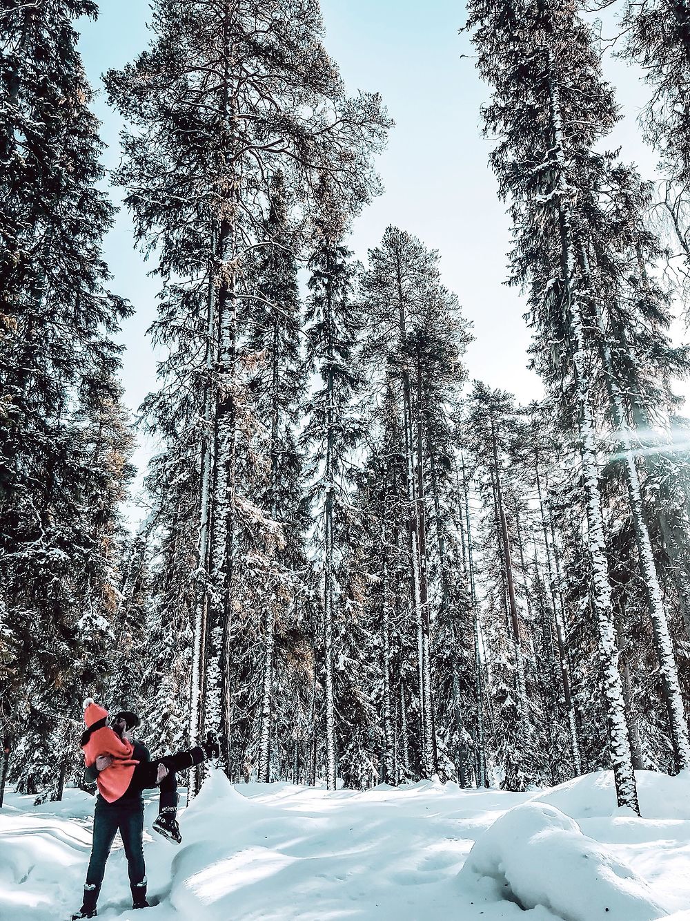 Balade dans le parc Autti Köngäs à Rovaniemi