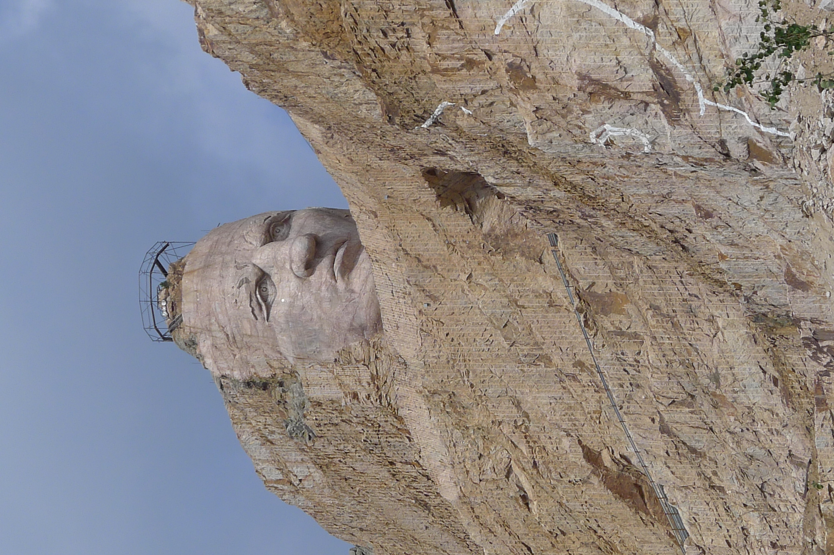Visage de Crazy Horse Visage de Crazy Horse