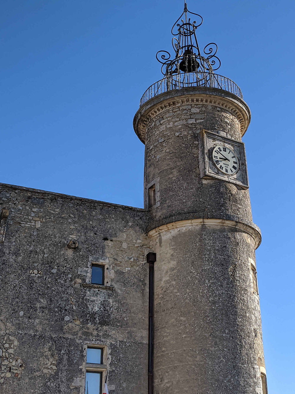 Tour - horloge, Lussan