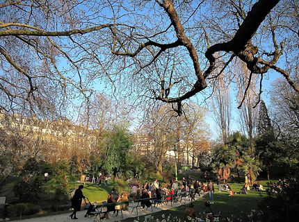 Le square des Batignolles 