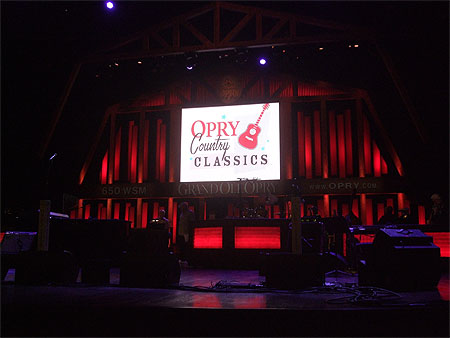Scène du grand Ole Opry Scène du grand Ole Opry
