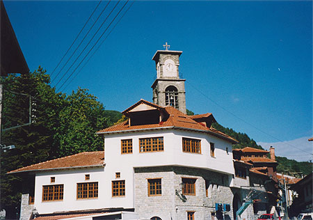 La ville de montagne de Metsovo La ville de montagne de Metsovo