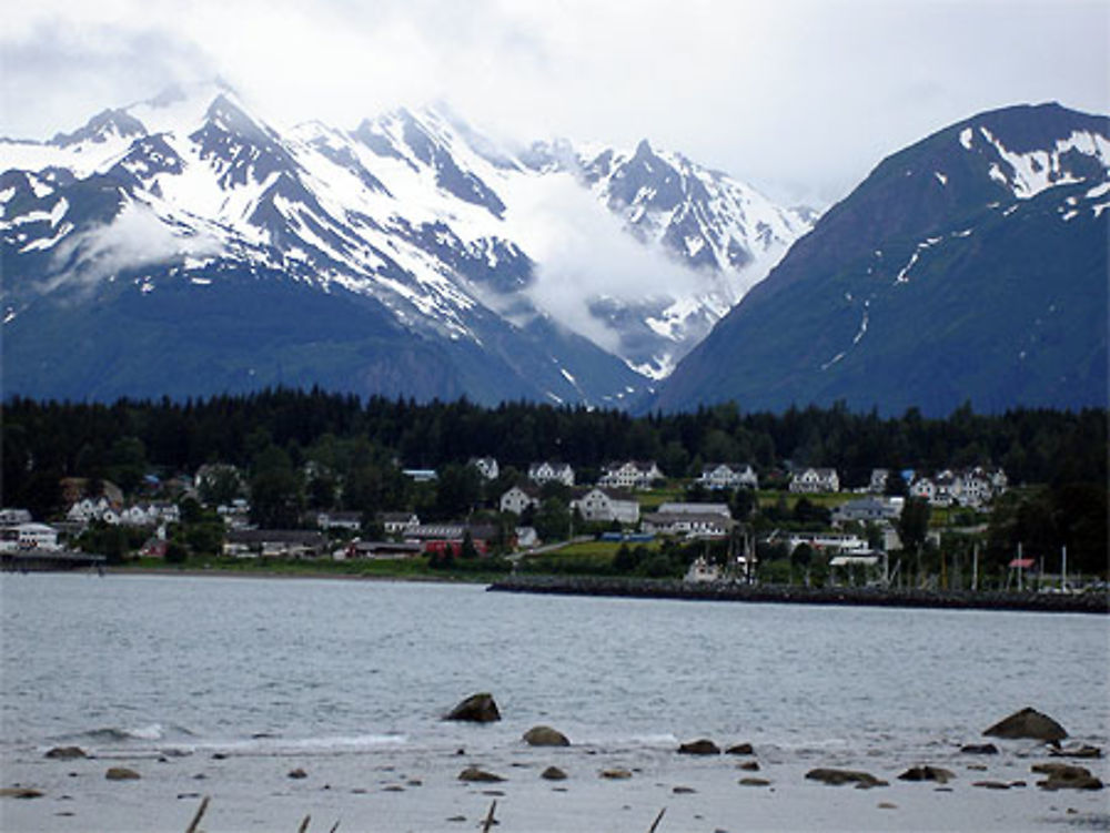 Vue sur le village de Haines