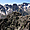 Vue de l'Argentera le plus haut sommet des alpes méridionales