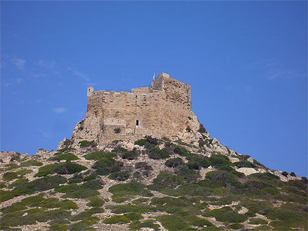 Ile de Cabrera - le château