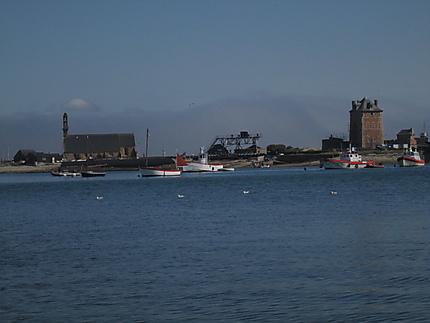Vue du port de Camaret