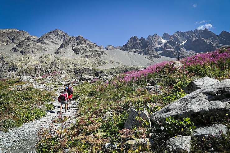 Alpes - Une appli et un site pour randonner dans le parc national des Écrins