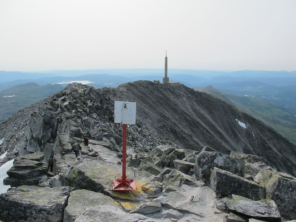 Sommet du Mont Gausta (1883m)