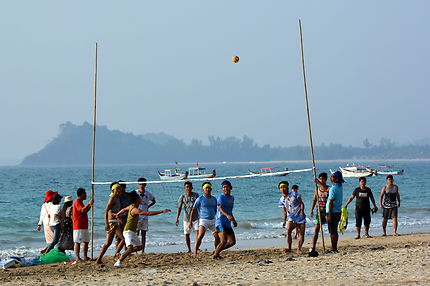 Le sport national en Birmanie
