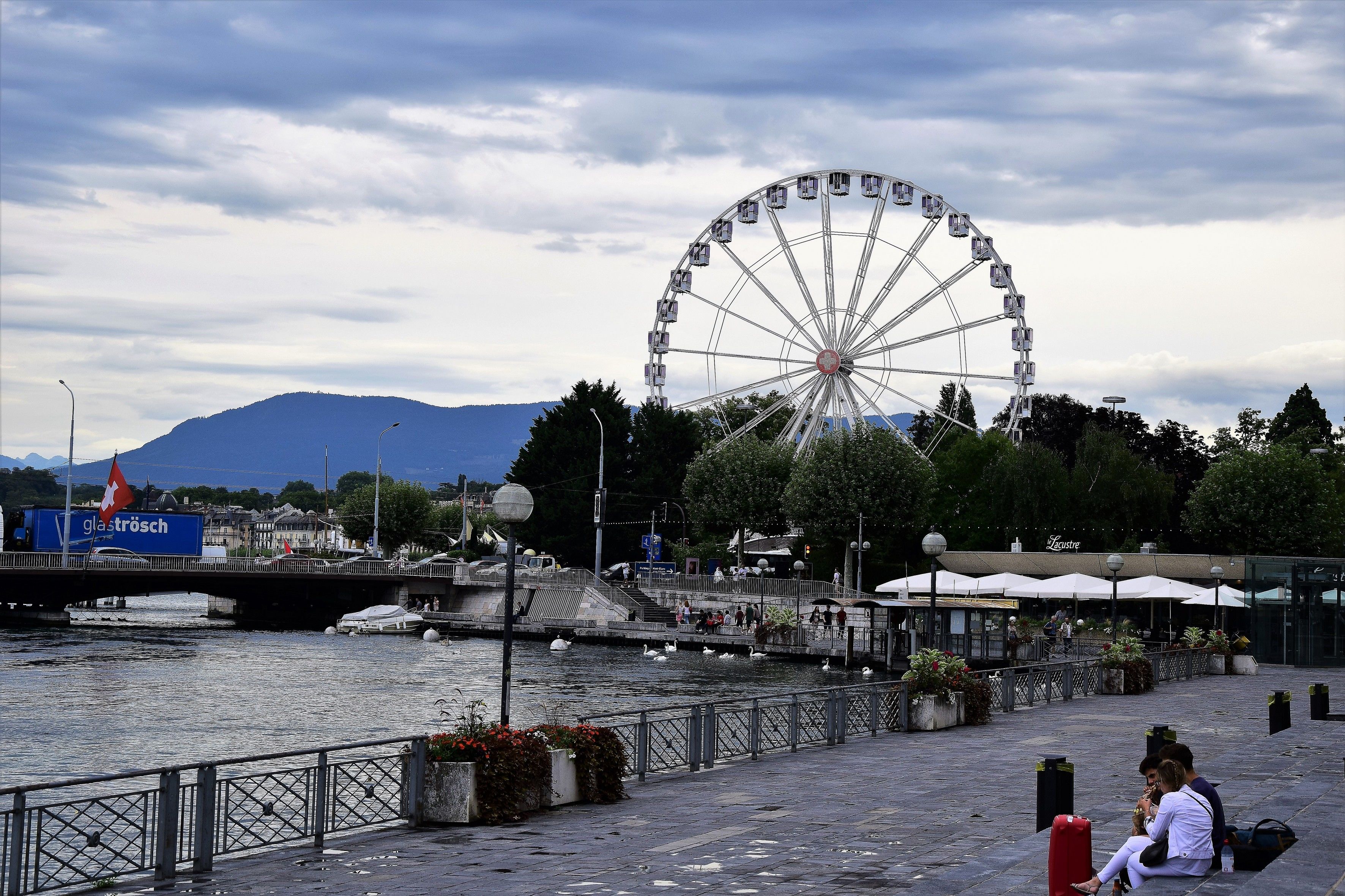 La grande roue à Genève