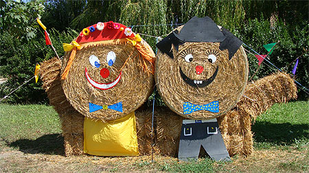 Le couple de paille Le couple de paille