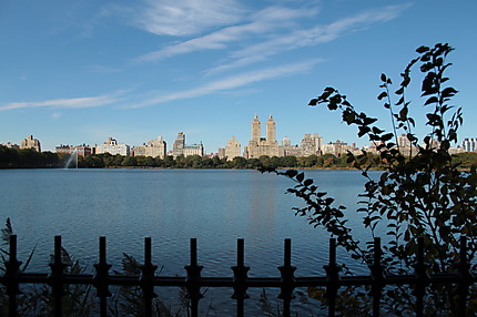 Skyline sur Central Park reservoir