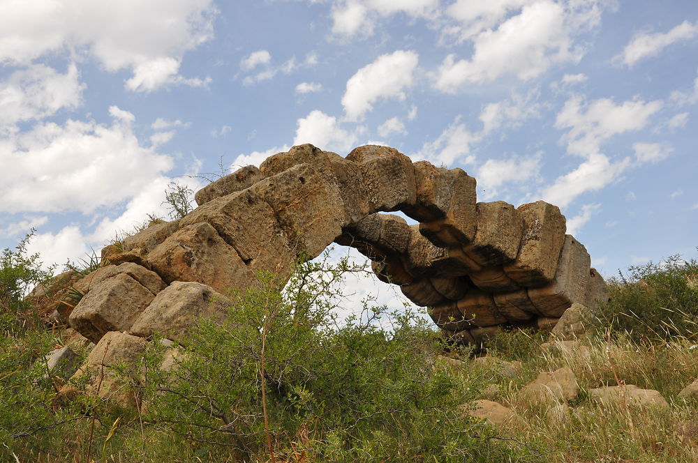 Ruines de pont romain