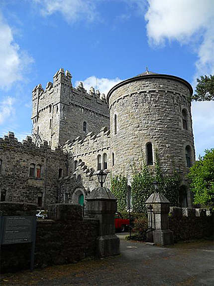 Château XIXème, parc de Glenveagh