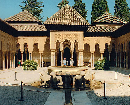 Joint De Défense 1937 Espagne 809s Alhambra Patio Des Lions 