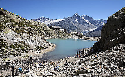 Le lac Blanc de Chamonix