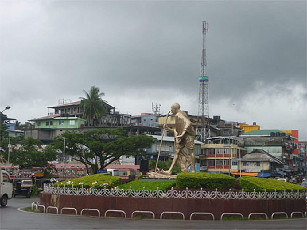 Le centre de Port Blair 