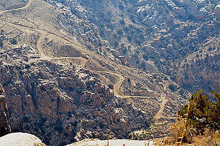 Paysage du Wadi Dana