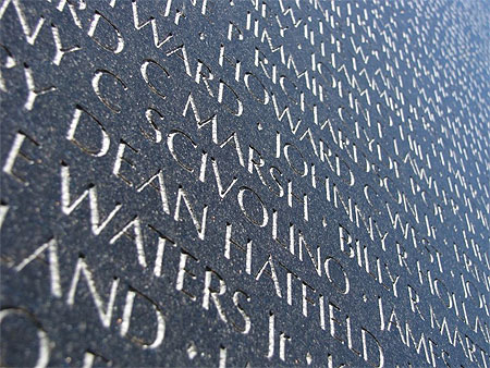 Vietnam Memorial Names Vietnam Memorial Names