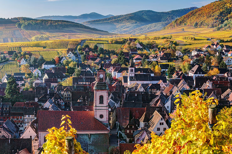 Riquewihr et son sentier viticole, merveilles de l’Alsace